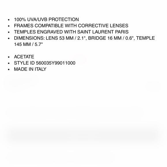 Saint Laurent MICA Cat Eye Sunglasses - Picture 11 of 11